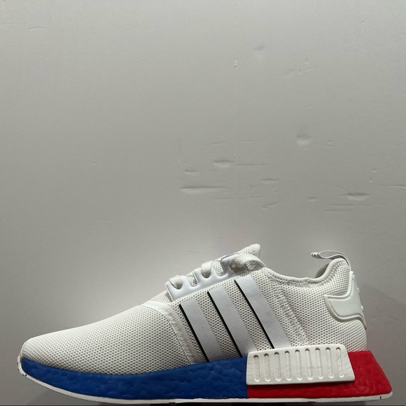 Adidas, NDM, FY1163, White, Blue & Red - Picture 12 of 13
